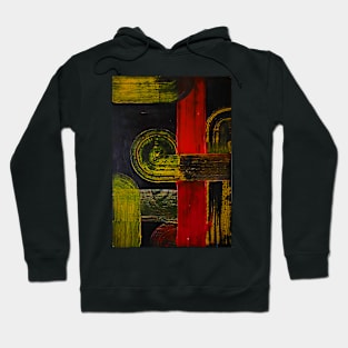 Oil painting abstract style Hoodie